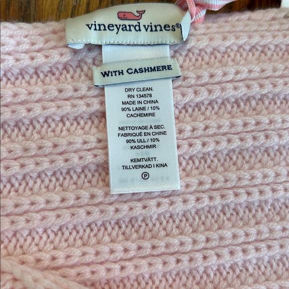 Vineyard Vines Rosewater Knit Scarf new with tags - Picture 5 of 5